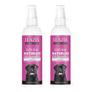 Flazia Pets Natural Waterless Dog Shampoo 100 ml (Pack of 2)