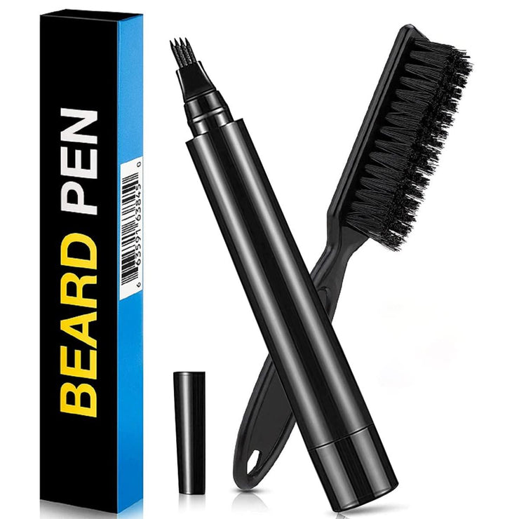 Beard Pen Kit Beard Filler Pen Beard Brush