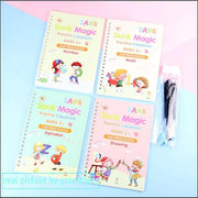 Book - Magic Practice Copybook For Kids (4 BOOKS+10 REFILL)