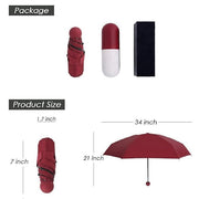 Capsule Folding Bottle Umbrella