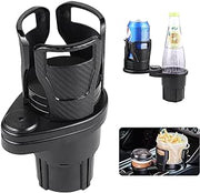 Cup Holder Car Cup Holder Multifunctional 2 in 1 Drinks Holder 360° Rotatable Bottle Holder