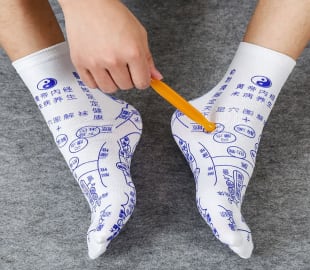 Acupressure Reflexology Socks With Pressure Point