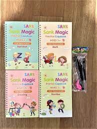 Book - Magic Practice Copybook For Kids (4 BOOKS+10 REFILL)